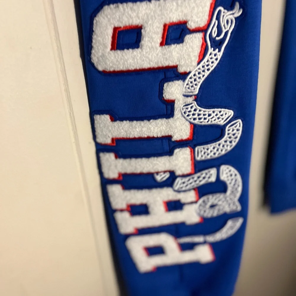 Men's Pro Standard Royal Philadelphia 76ers Chenille Team Jogger Pants! - Picture 6 of 14